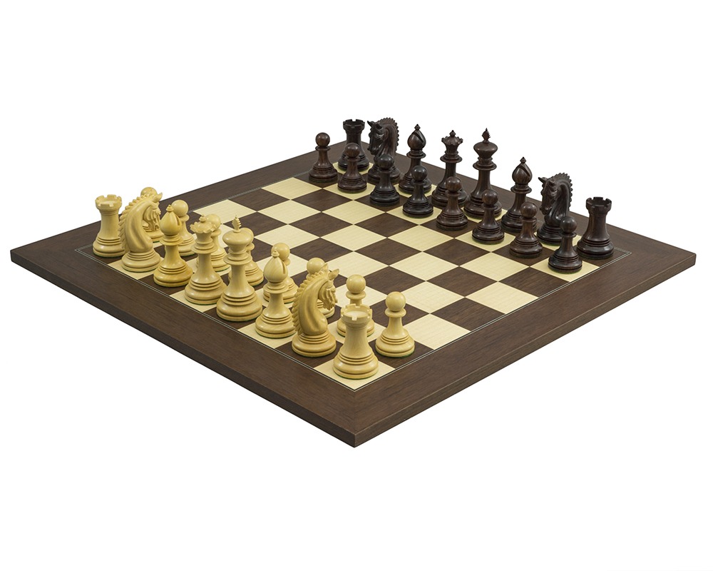 The Lemington Rosewood Palisander Chess Set