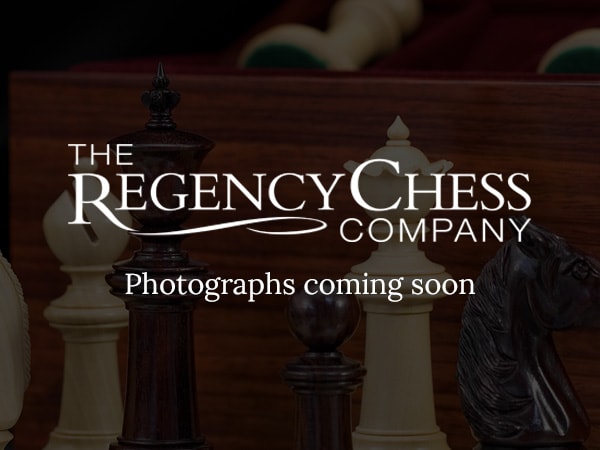 The Coronation Ebony and Mahogany Luxury Chess Set